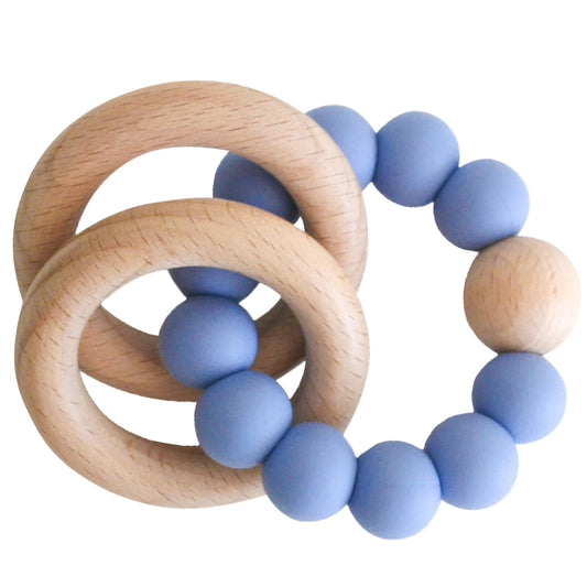 Beechwood Teether-Blue