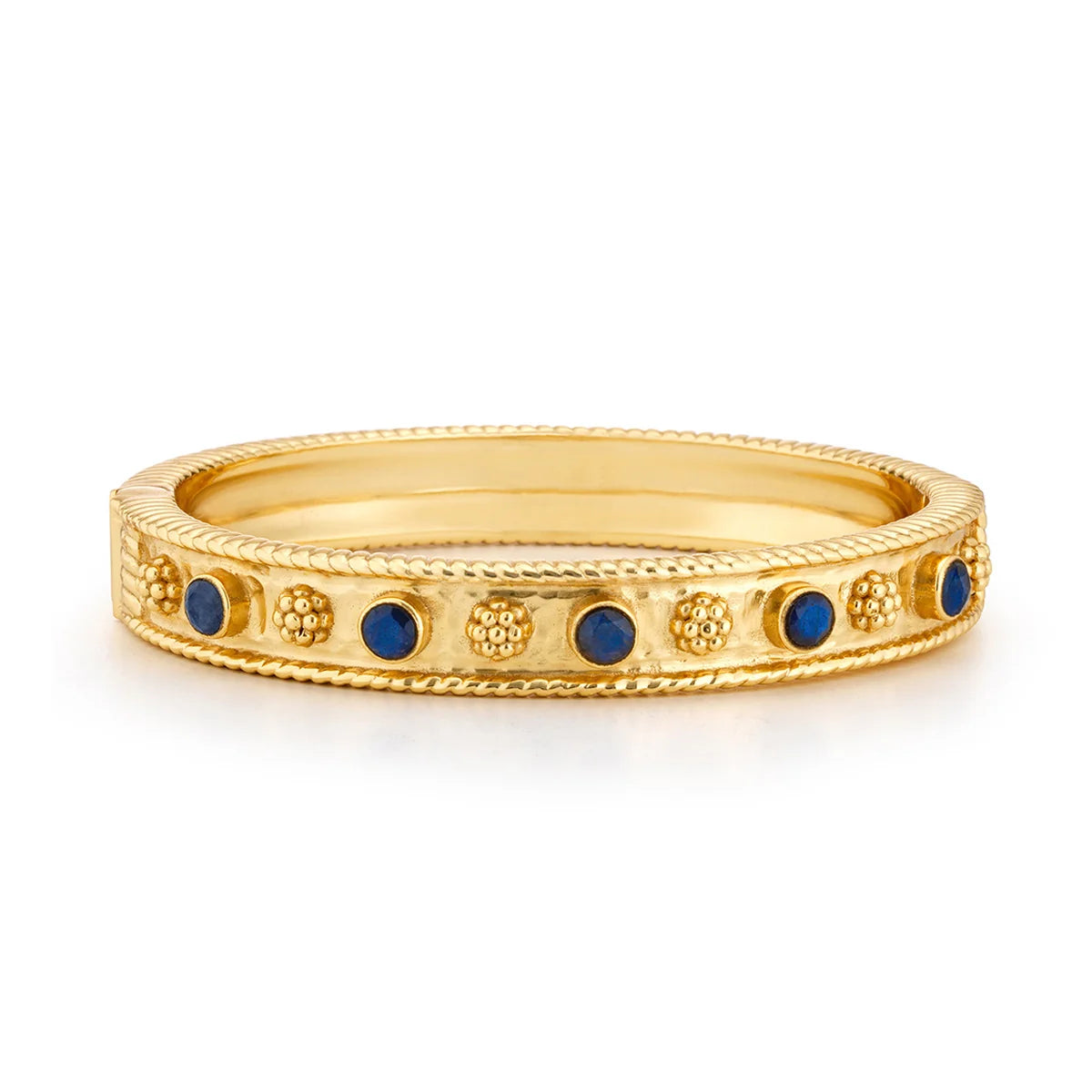 Berry Gem Bangle - Blue Labradorite