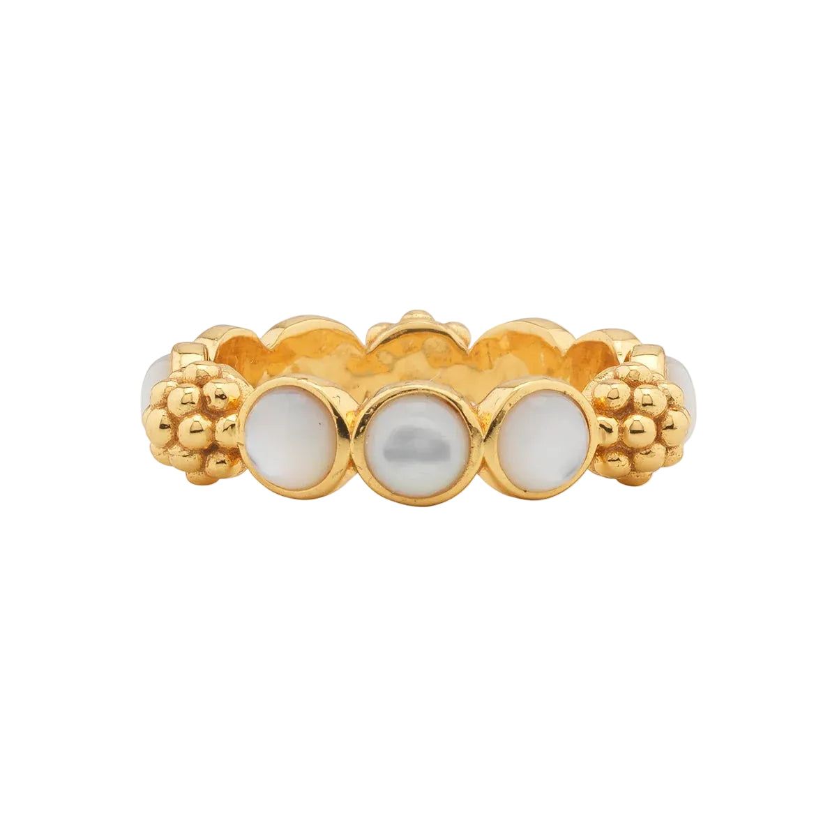 Berry Gem Ring - Mother of Pearl