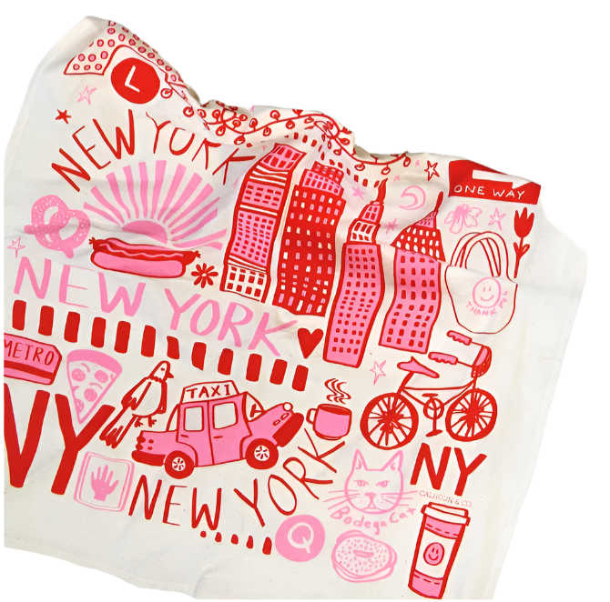 Big Apple Tea Towel