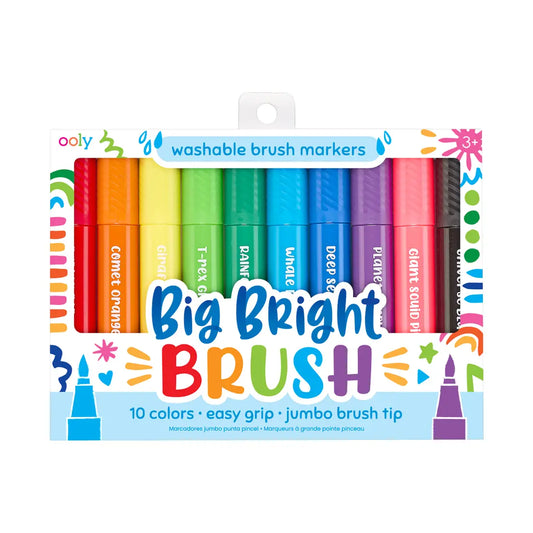 Big Bright Brush Markers