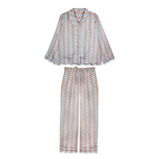 Pajama Set – Birds of Paradise