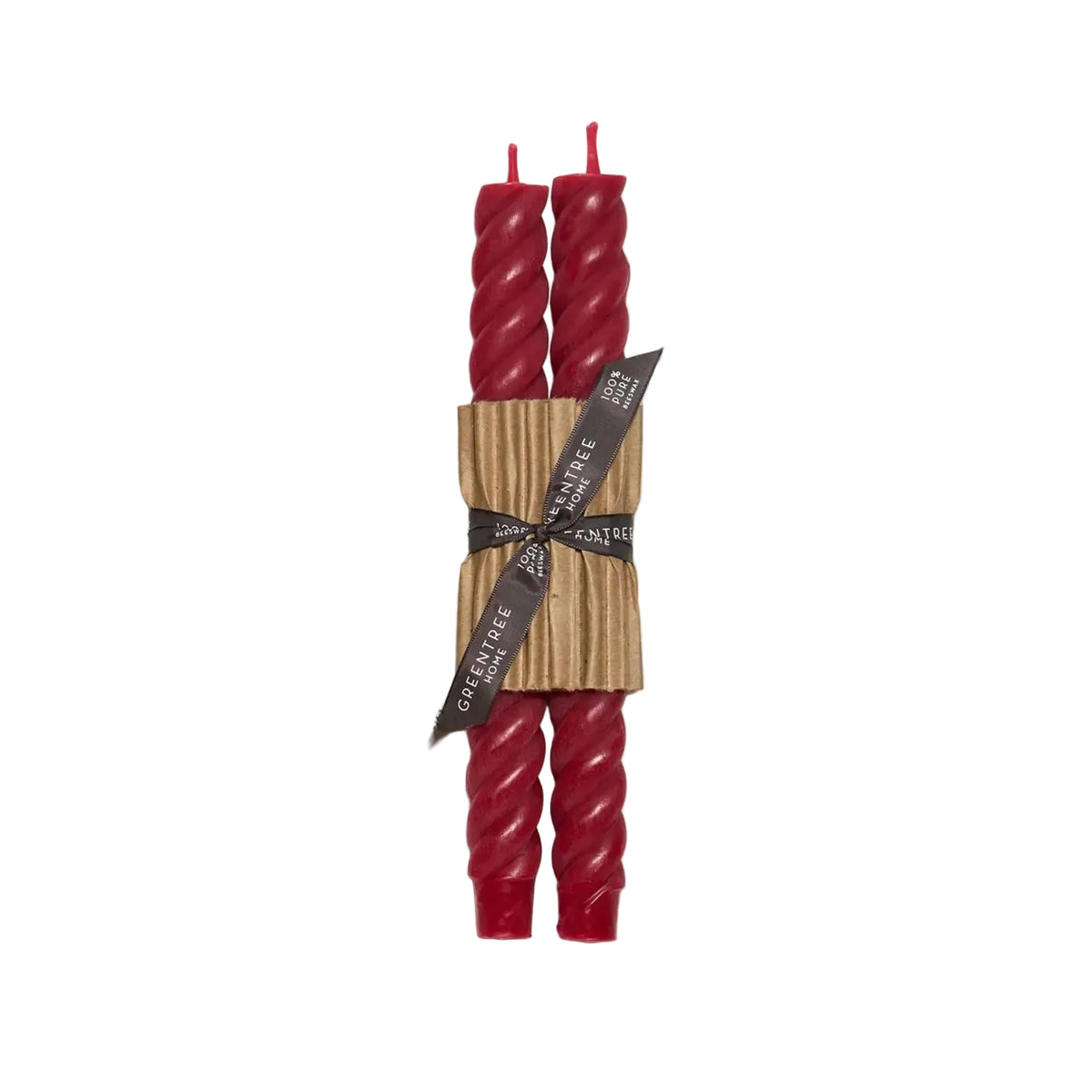 Rope Taper Candles - Bittersweet