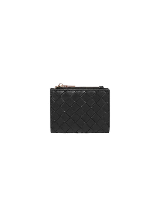 Woven Wallet - Black