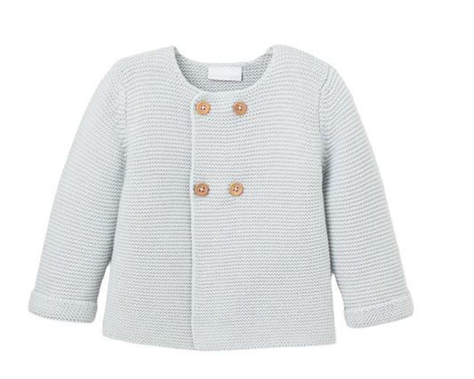 Knit Cardigan – Blue