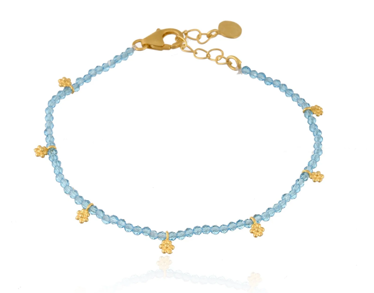 Blue Topaz Bracelet