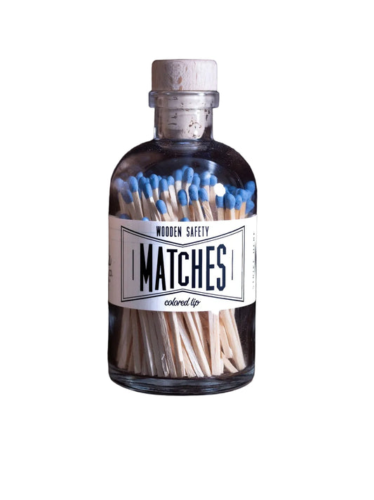 Cork Top Matches - Blue