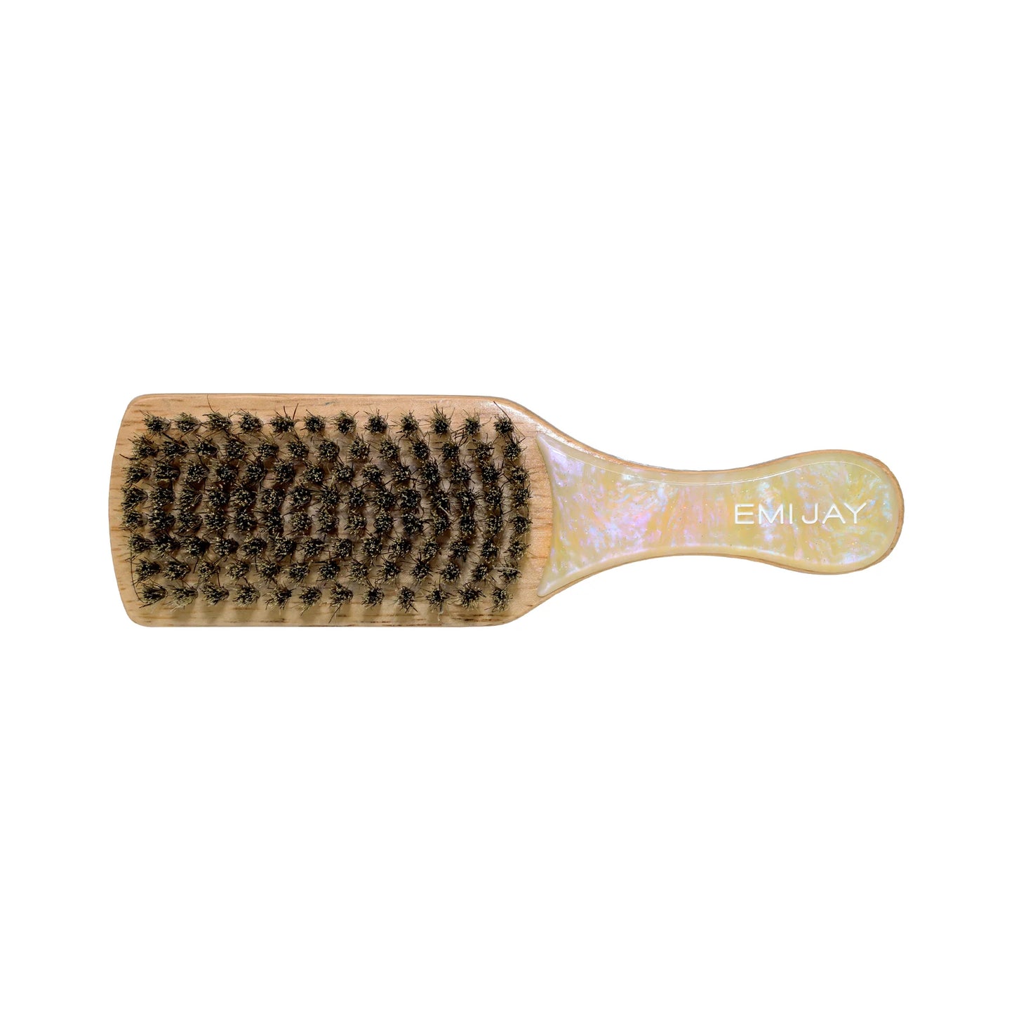 Mini Boar Bristle Brush - Lemon Sugar