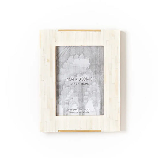 Bone and Brass Frame – 5 x 7