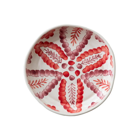 Hand-Painted Botanical Bowl