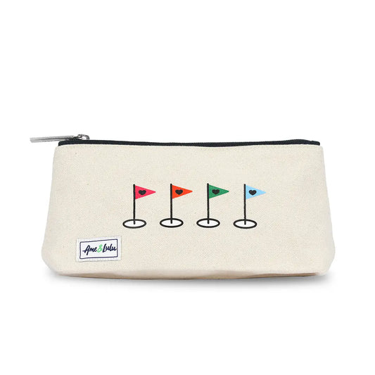 Brush it Off Cosmetic Bag – Golf