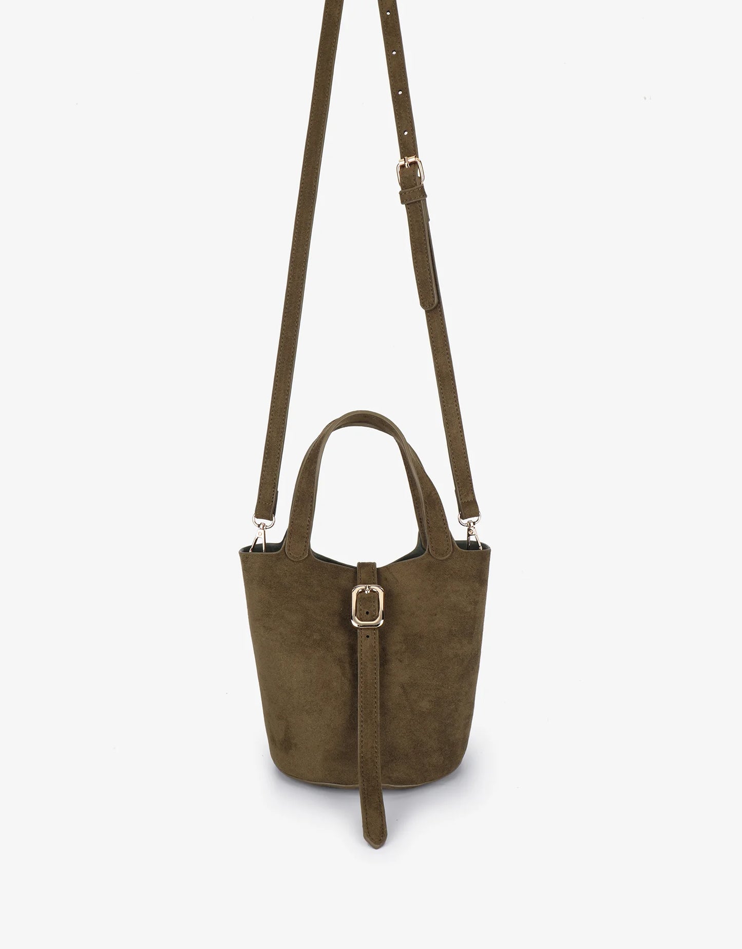 Mini Bucket Bag- Olive