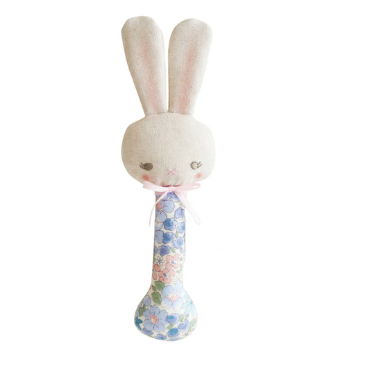 Bunny Rattle – Liberty Blue