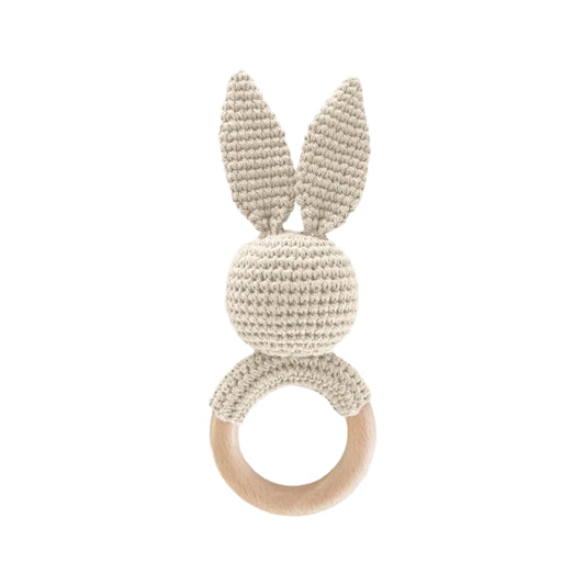Bunny Teether-Cream