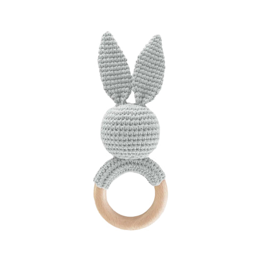 Bunny Teether-Grey