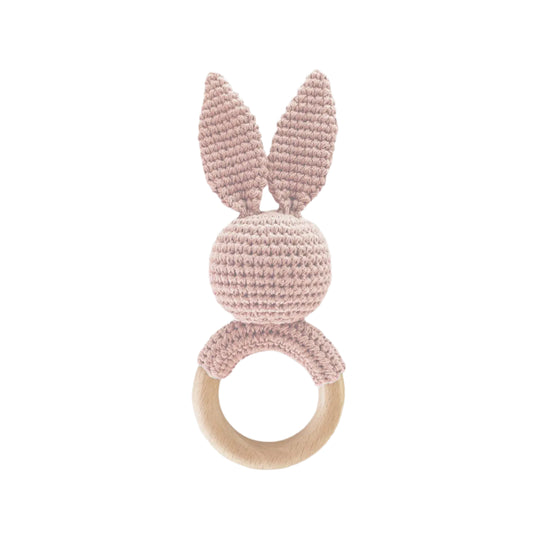 Bunny Teether-Pink