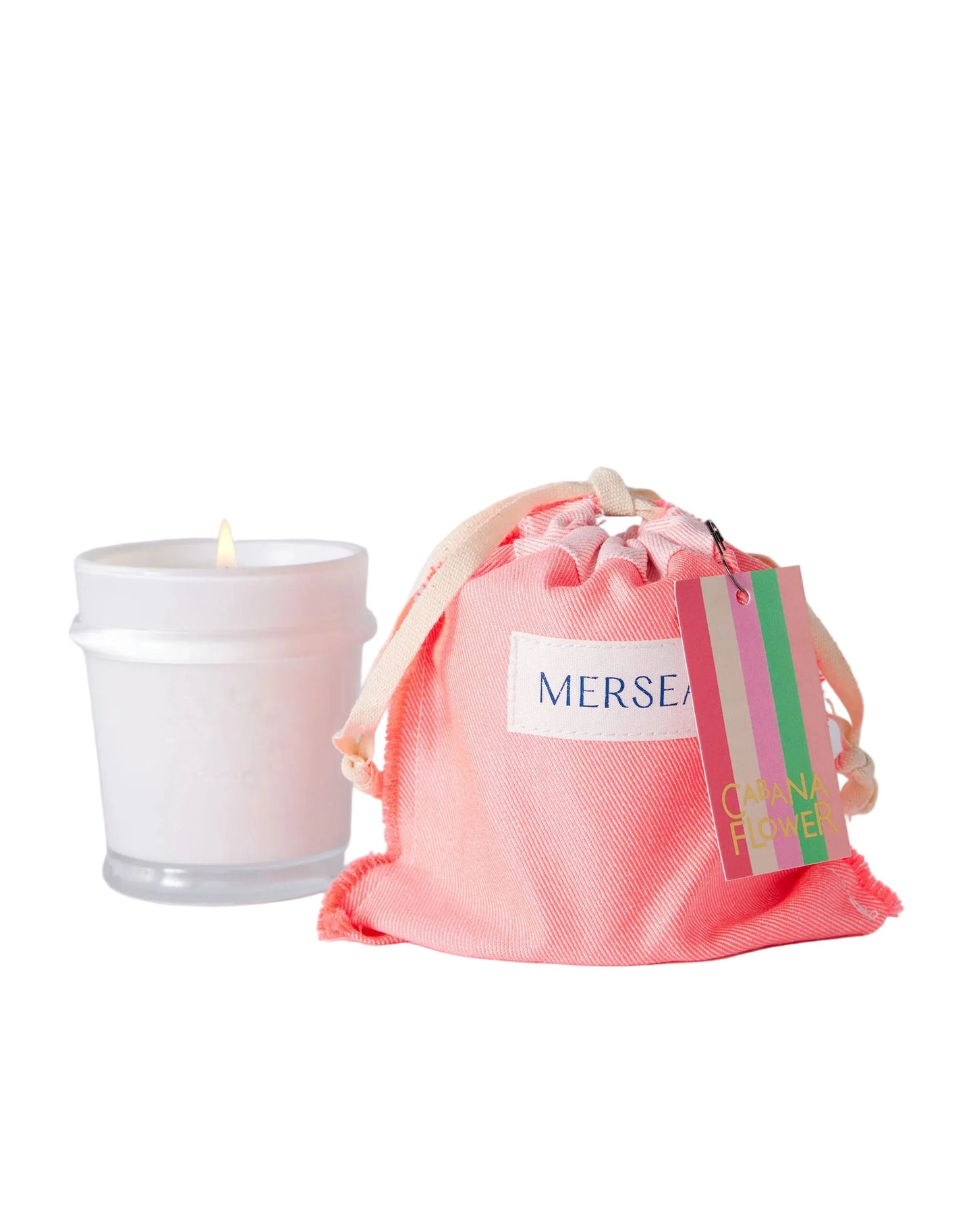 Cabana Flower Sandbag Candle