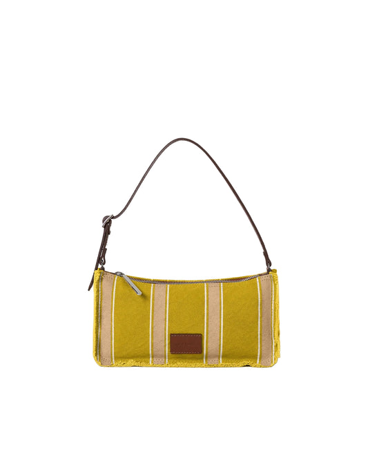 Canvas Shoulder Bag- Wheatfield