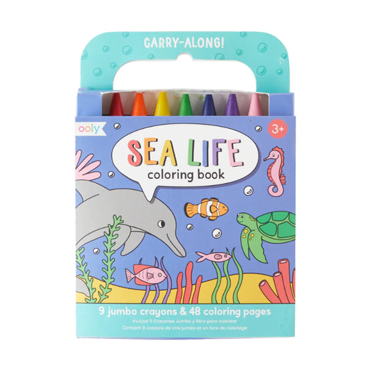 Carry Along Coloring Book – Sea Life