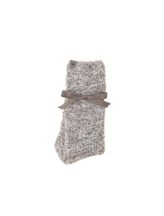 Socks-Charcoal White