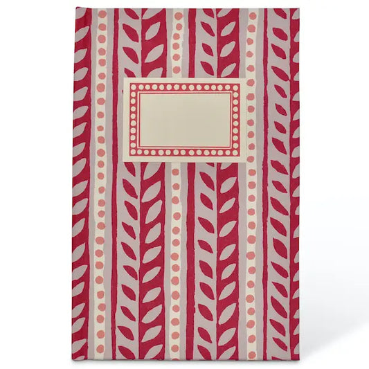 Hardback Notebook Charleston Border (Lined)