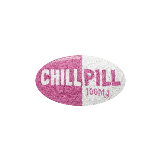 Chill Pill Pillow – Pink