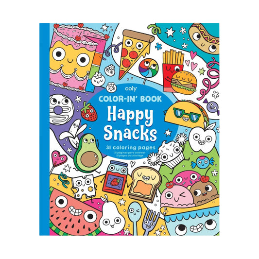 Color-In Book – Happy Snacks