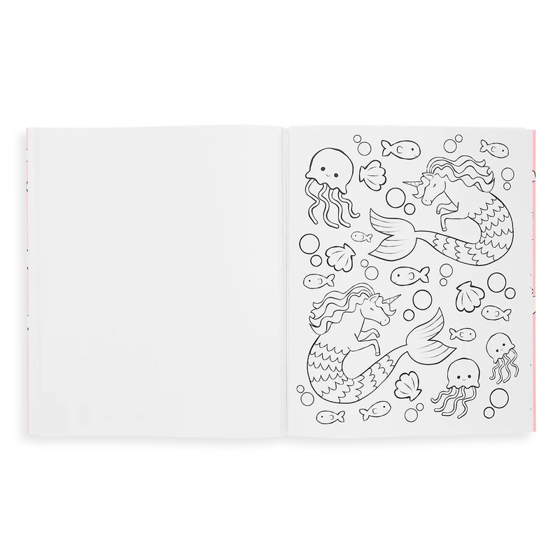Color-In Book – Enchanting Unicorns