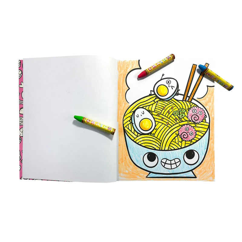 Color-In Book – Happy Snacks