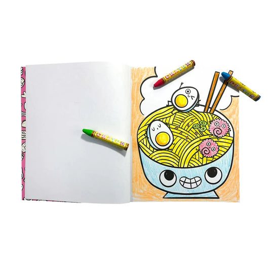 Color-In Book – Happy Snacks