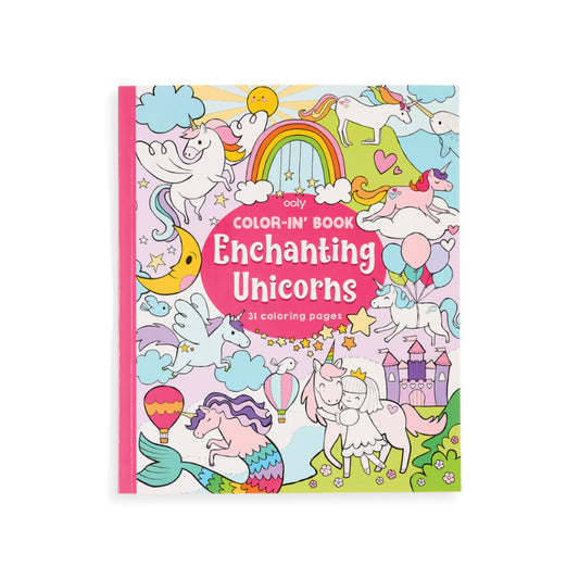 Color-In Book – Enchanting Unicorns