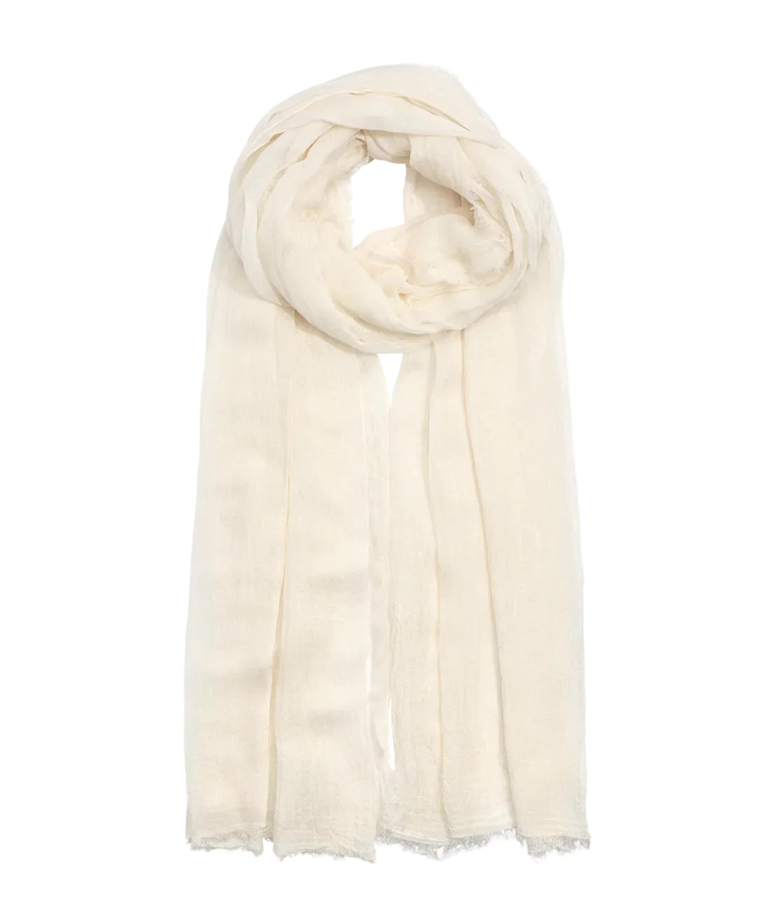 Essential Silk Wrap - Cream