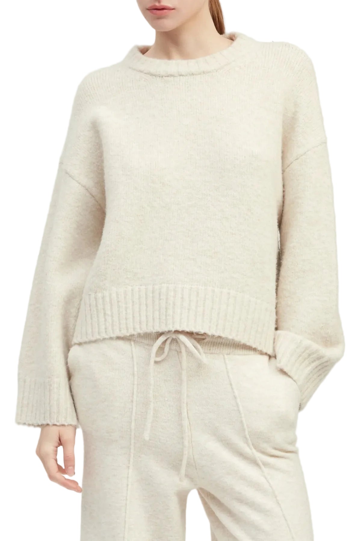 Crewneck Sweater - Ivory