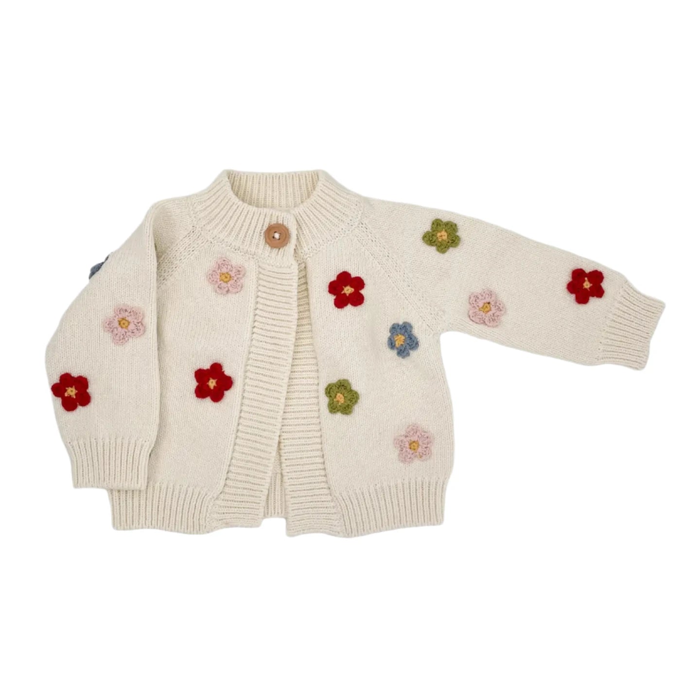 Crochet Flower Sweater