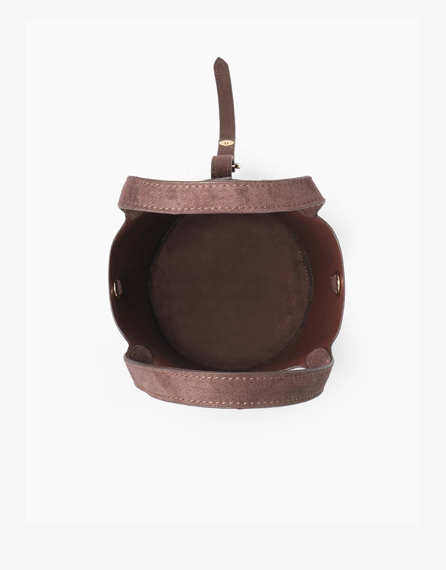 Mini Bucket Bag- Chocolate