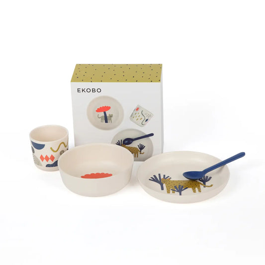 Kids Dish Set – Leopard