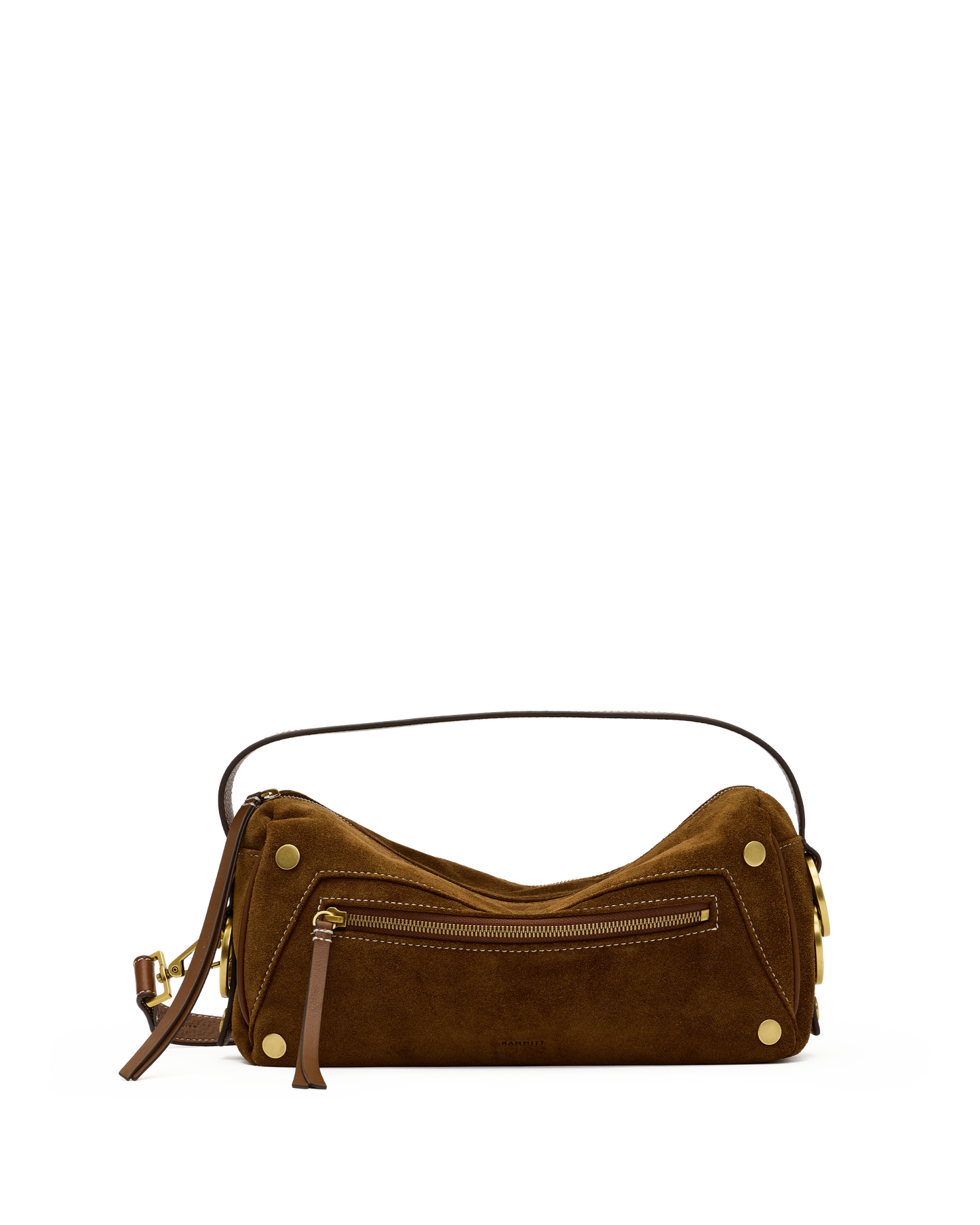 Doxie Handbag- Cinnamon Suede