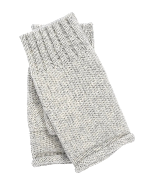 Fingerless Glove- Silver