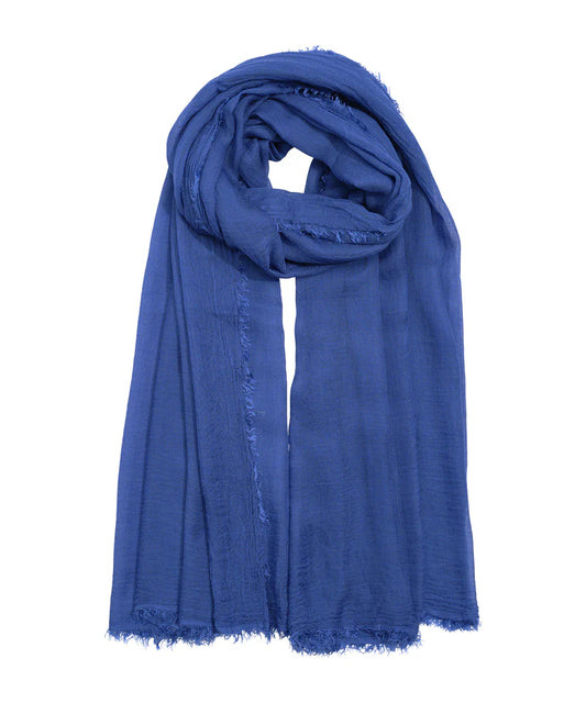 Essential Silk Wrap- Ultramarine