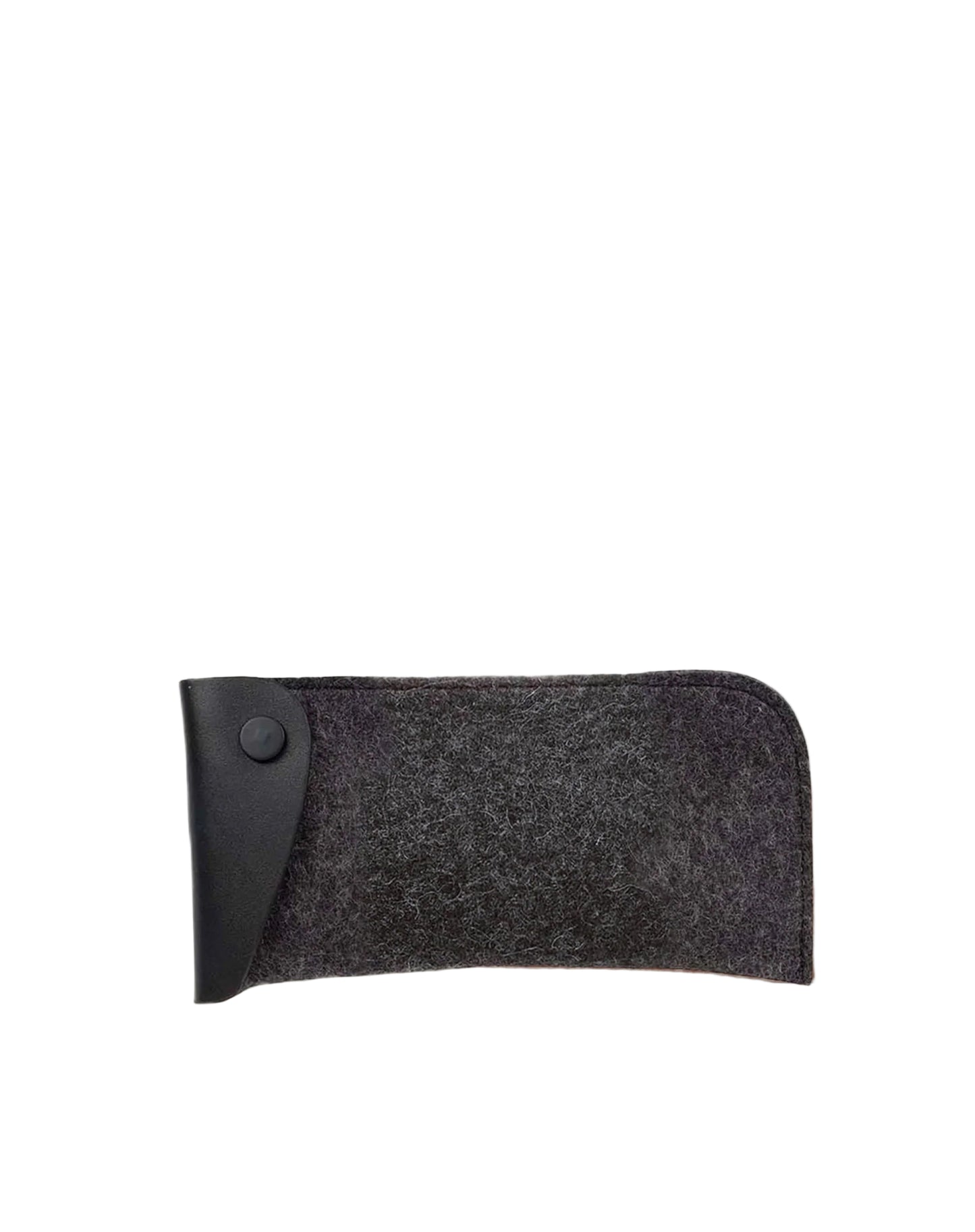 Merino Eye Glass Case- Charcoal