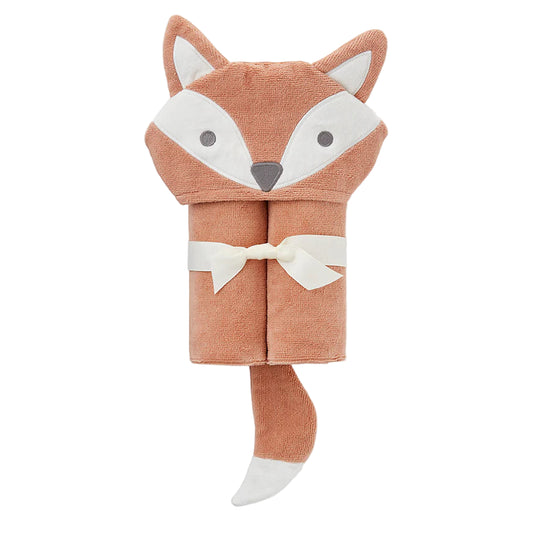 Hooded Bath Towel – Fox