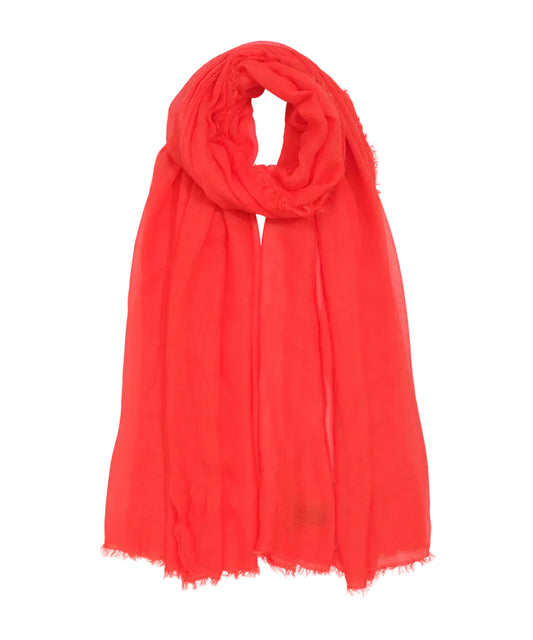 Essential Silk Wrap- Fiesta Orange