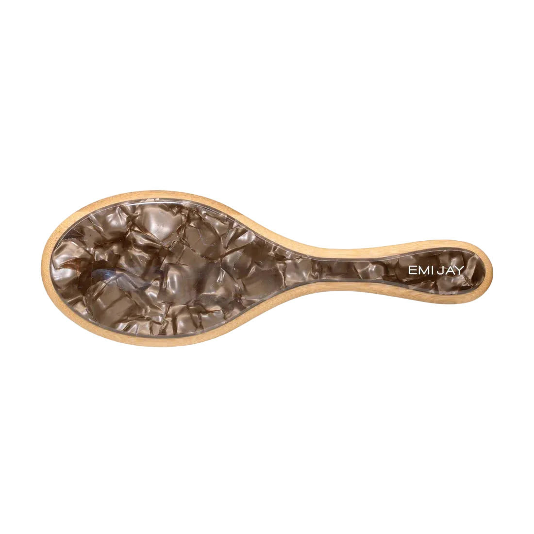 Flat Bamboo Brush - Toasted Sugar