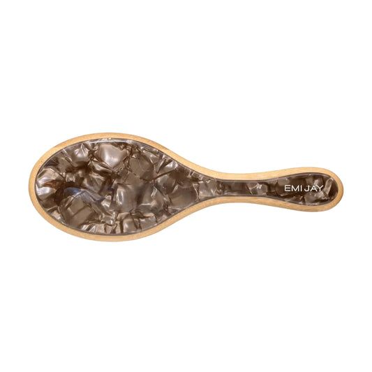 Flat Bamboo Brush - Toasted Sugar