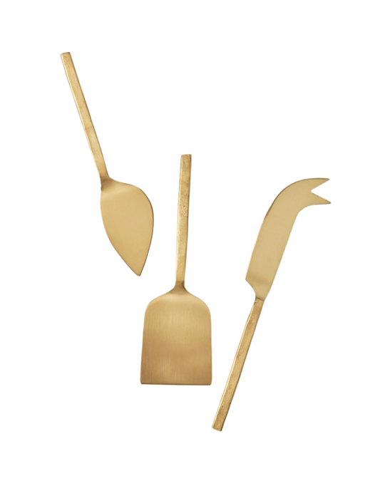 Forged Gold Cheese Set