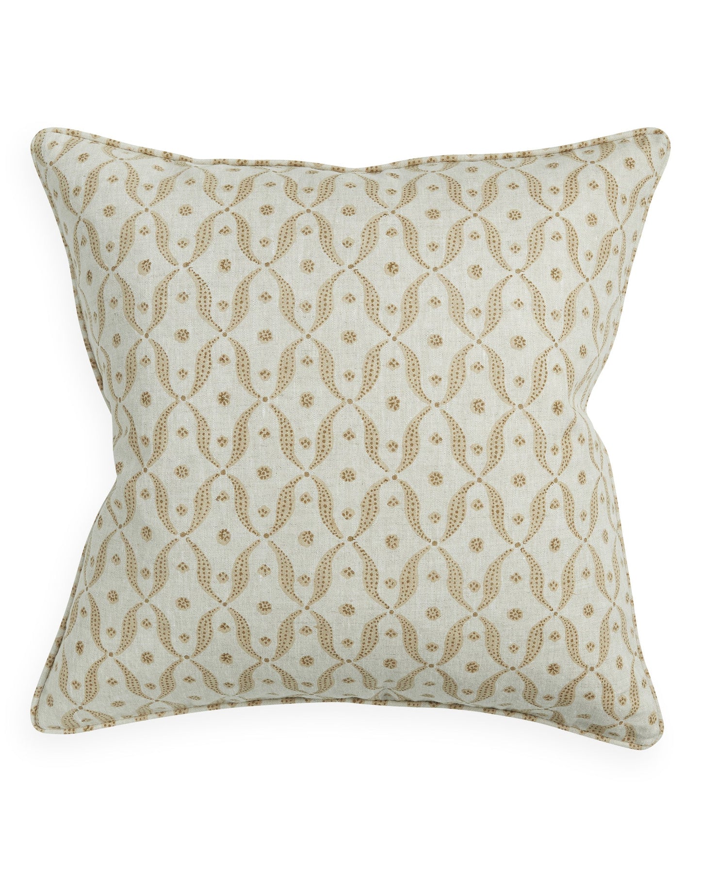 Genoa Elm Linen Cushion with Insert