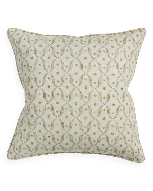 Genoa Elm Linen Cushion with Insert