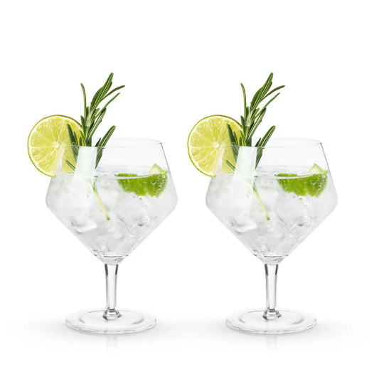 Gin and Tonic Glasses – Set of 2