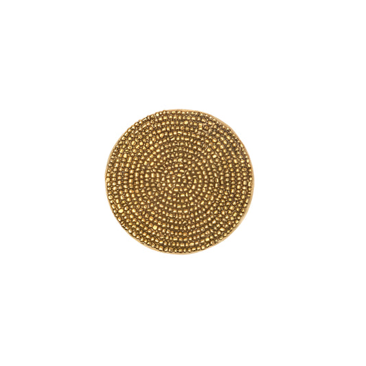 Gold Beaded Coasters