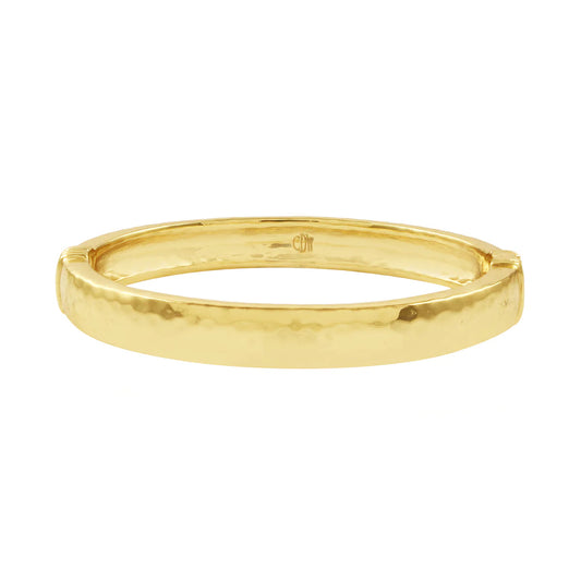 Gold Hinge Bangle